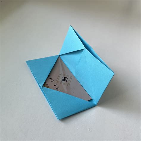 card holder origami